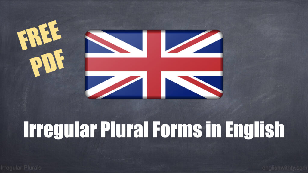Irregular Plural Forms in English PDF